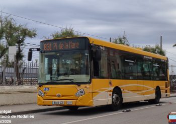 El AMB reestructura el servicio de autobús en Tiana y Montgat