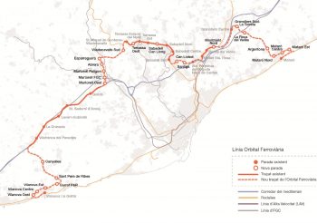 El Govern de la Generalitat saca a la luz el proyecto de la línea orbital