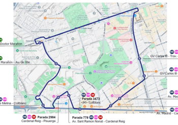 El Ayuntamiento de Barcelona y TMB habilitan un nuevo bus lanzadera en los entornos del Camp Nou