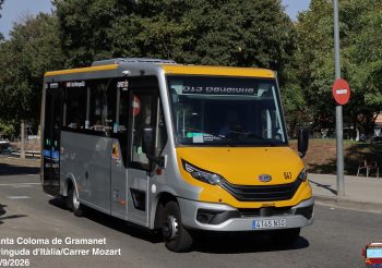 Direxis Tusgsal recibe nuevos microbuses Iveco Indcar Mobi City