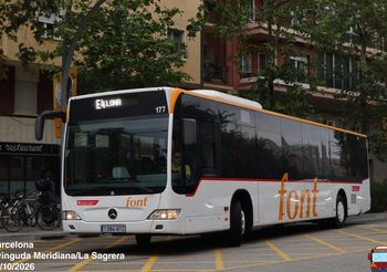 Autocares Font incorpora dos Mercedes Citaro Facelift de segunda mano